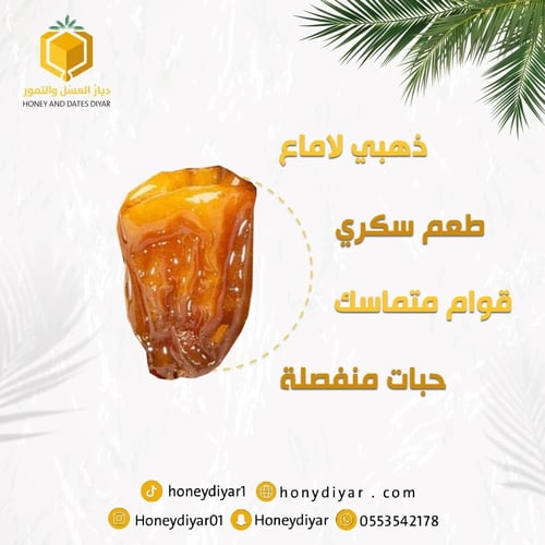 كرتون تمر سكري القصيم ملكي