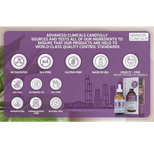 سيروم ببتيد للتجاعيد والخطوط الدقيقة من ادفانسد كل...