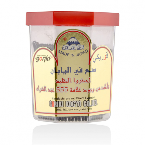 قوريكي - بنس شعر ياباني حجم كبير 100 حبة