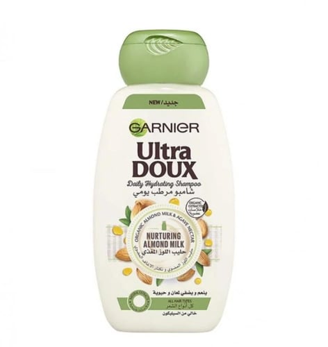 غارنيه ألترا دوكس شامبو مرطب يوميًا مع حليب اللوز...