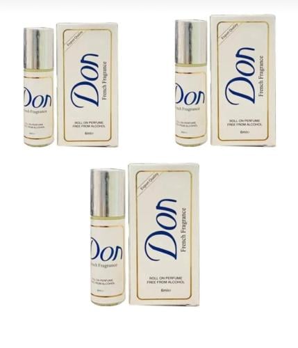 مجموعة 3 عطور ريفاس دون - رول اون برفيوم خالي من ا...