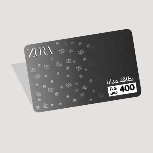 بطاقة اهداء بقيمة 400 ريال