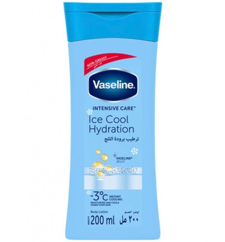 لوشن بترطيب برودة الثلج من فازلين 200 مل