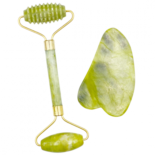 مجموعة اداة تدليك الوجه براسين مختلفين من ريال بيو...