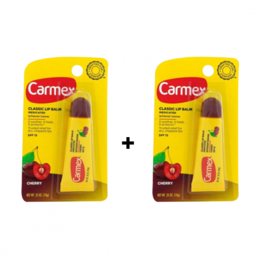 مرطب شفاه كارميكس كلاسيكي بالكرز مع عامل وقاية من...