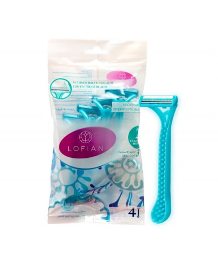 شفرات لوفيان للسيدات لإزالة شعر الجسم مكوّنة من 4...