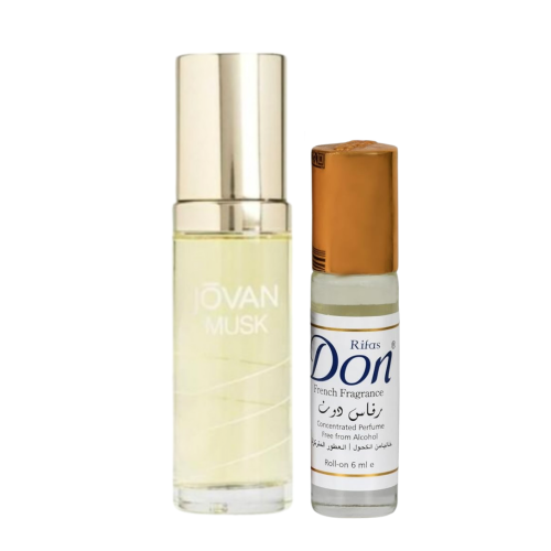 مجموعة عطور - دون 6 مل + جوفان 59 مل