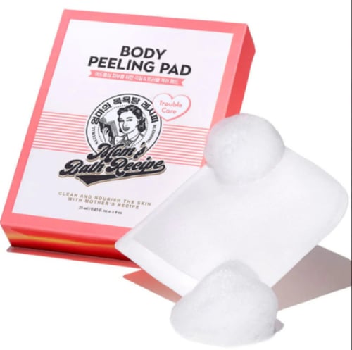 مجموعة ليفة كورية لتقشير قوي من مومز باث - 3 ألوان