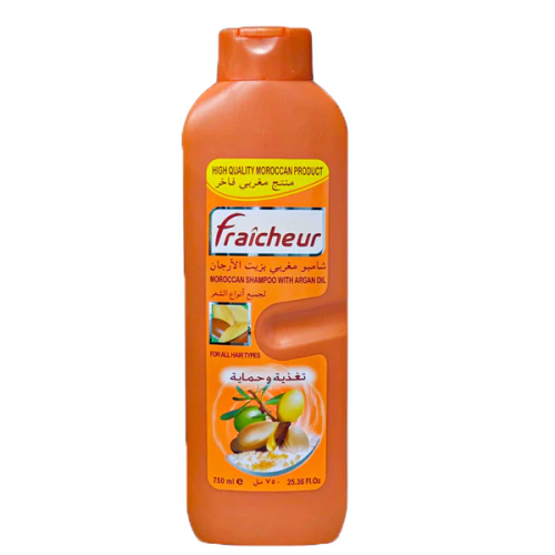 شامبو المغربي بزيت الارجان من فريتشر - 750 مل