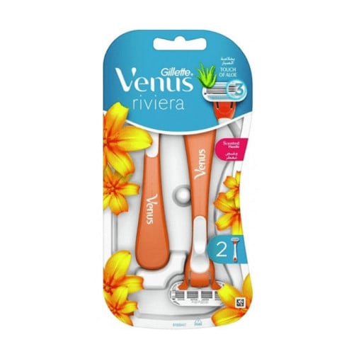 ماكينة حلاقة جيليت نسائية قطعتان