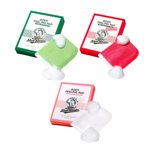 مجموعة ليفة كورية لتقشير قوي من مومز باث - 3 ألوان