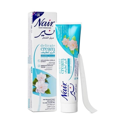 كريم ازالة الشعر للبشرة الحساسة بخلاصة زيت الكاميل...