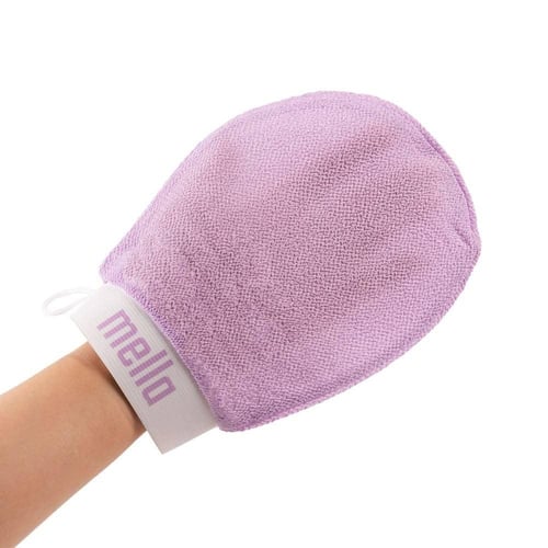 ليفة قفاز التقشير بنفسجي من ميلا