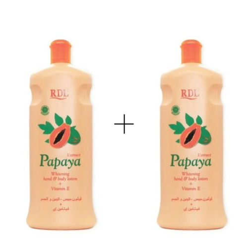 لوشن لتبييض الجسم واليدين بخلاصة البابايا من ار دي...