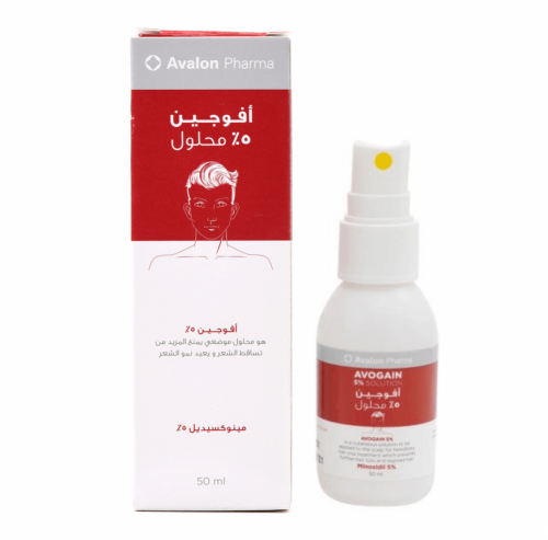 بخاخ أفوجين محلول مينوكسيديل 5% لمنع تساقط الشعر 5...