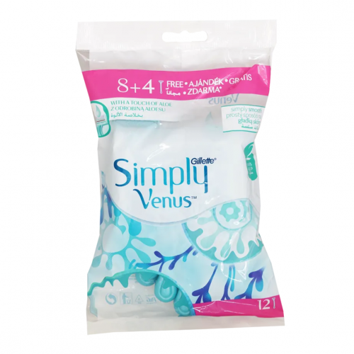 علبة شفرات سيمبلي فينس - 12 قطعة