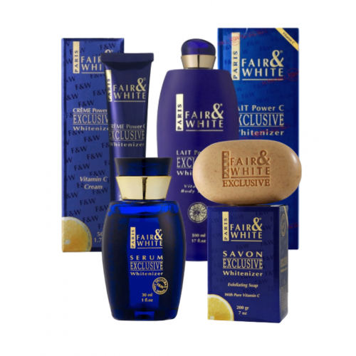 مجموعة فير اند وايت الزرقاء للتفتيح والتبيض