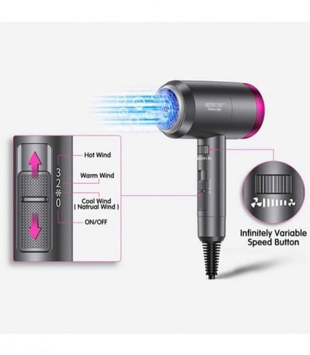 مجفف الشعر بقوة 1800 من ريبون RE-2068