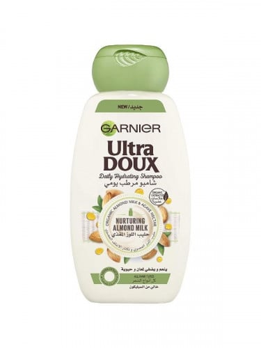 غارنيه ألترا دوكس شامبو مرطب يوميًا مع حليب اللوز...