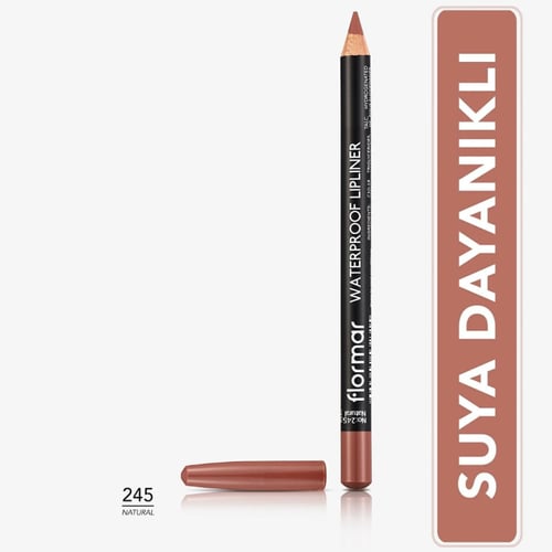 محدد شفايف ضد الماء من فلورمار - Natural 245