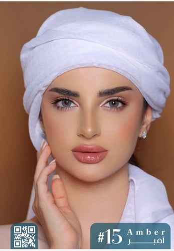 عدسات لومينوس درجة امبر - 15