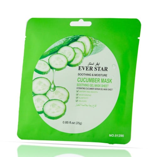 قناع وجه بخلاصة الخيار من ايفر ستار - 25جرام