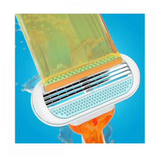 ماكينة حلاقة جيليت نسائية قطعتان