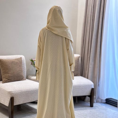 شرشف صلاة منقط مرد ( بيج )