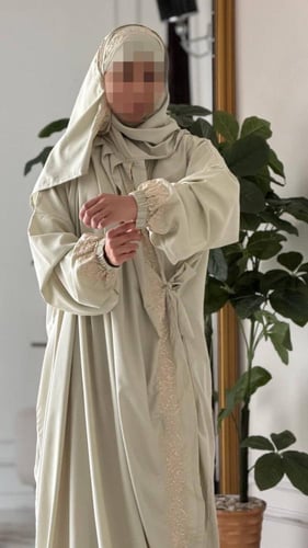 4 شراشف صلاة لافندر مرد ( ذهبي )