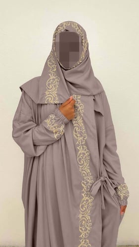 طقم صلاة اللافندر الذهبي ( ألوان متعددة )