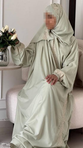 4 شراشف صلاة لافندر مرد ( ذهبي )