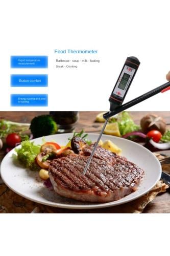 مقياس حرارة الطعام للمطبخ، مسبار الشواء، شاشة رقمي...
