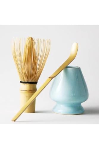 مجموعة خفاقة شاي ماتشا أصلية من الخشب/الخيزران، 3...