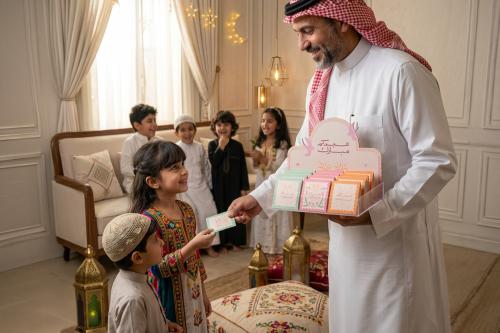 فاصلة رسائل العيد