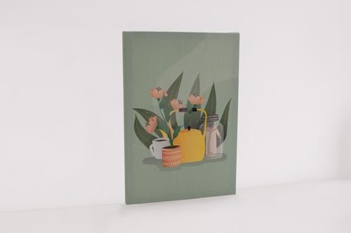 لوحة براد الشاي