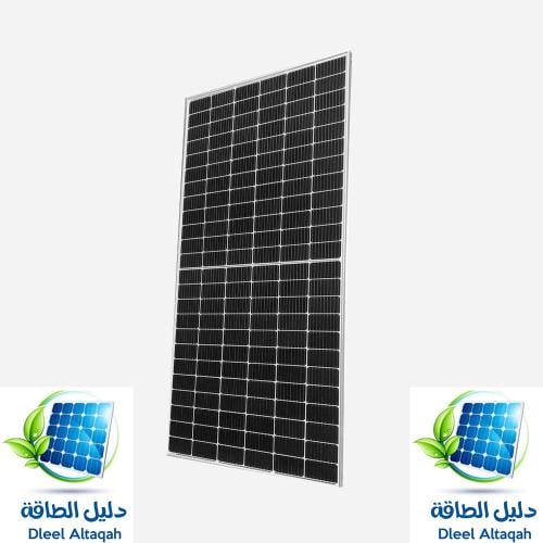 لوح طاقة شمسية 590 وات -دبل جلاس -24 فولت -ipvisol...