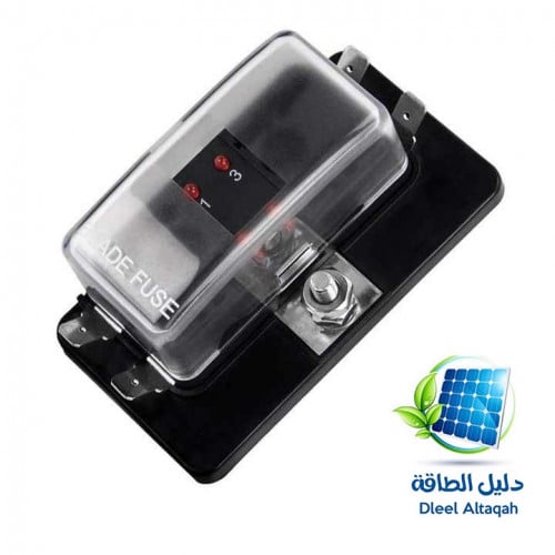 بيت فيوز أوتوماتيك اربع مخارج مع لمبت توضيحيه لصلا...