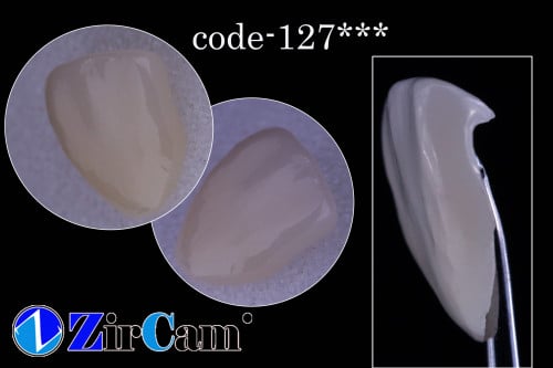 ***127 . قشرة من الزيركام للعدسات يو تي إم إل ZirC...