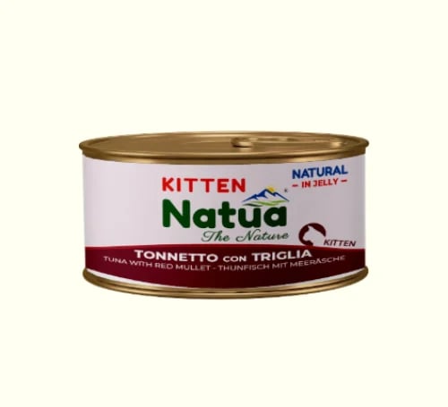 Natwa Tuna Wet Cat Food with Red Mullet 85g