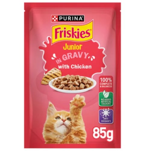 Purina Friskies Chicken Pieces in Gravy Wet Food f...
