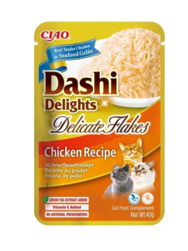 اينابا داشي ديلايتس طعام رطب تكميلي للقطط شرائح بن...