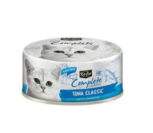 كت كات كومبليت كوزين طعام رطب للقطط بنكهة التونة ا...