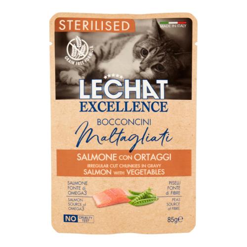 Lychat Excellence Wet Food for Spayed Cats with Sa...