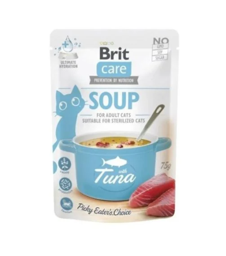 Britt Adult Cat Soup with Tuna 75g