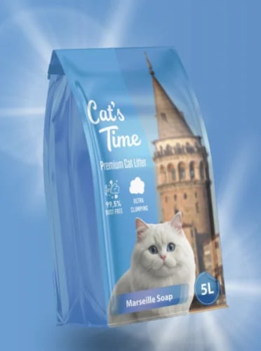 Cat Time Soap Scented Cat Litter 10 Liters