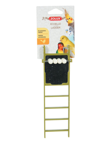 زولكس سلم مع مرآة لعبة للطيور