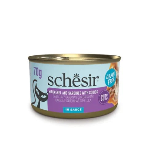 Cheezer Canned Wet Cat Food, Mackerel Pieces and S...