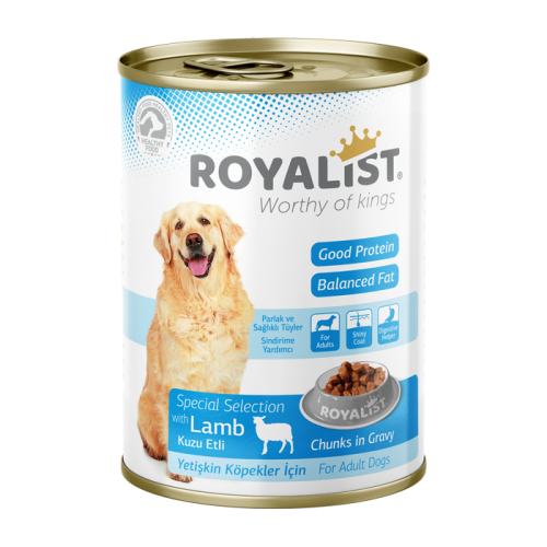 Royalist Lamb Wet Dog Food with Gravy 400g
