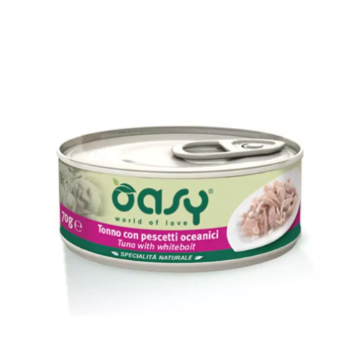 اوسي طعام رطب للقطط تونة مع اسماك المحيط 70g