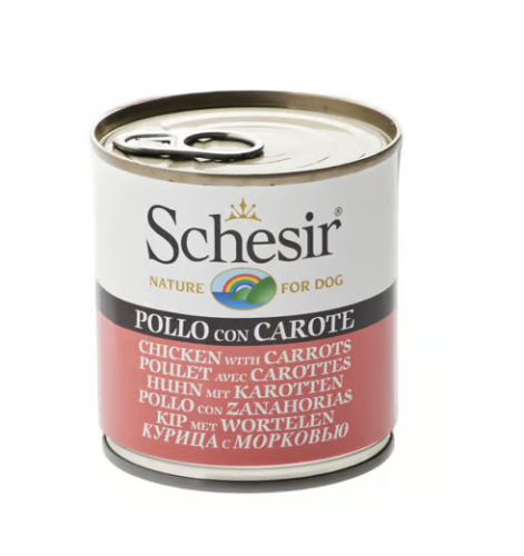 شيزر طعام رطب للكلاب دجاج مع الجزر في الجيلي 285g